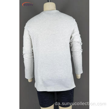 Bomuld / Polyester Pique Terry Long Sweatshirt